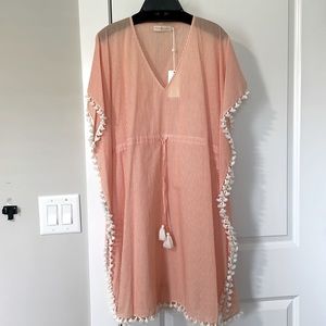 Tory Burch Ravena Caftan /swim coverup NWT